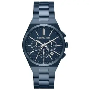 Michael Kors Men’s Quartz Blue Stainless Steel Blue Dial 40mm Watch MK9147