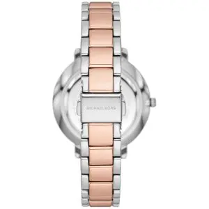 Michael Kors Women’s Quartz Two Tone Stainless Steel White Dial 38mm Watch MK4667