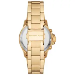 Michael Kors Women’s Quartz Gold Stainless Steel White Dial 36mm Watch MK7212