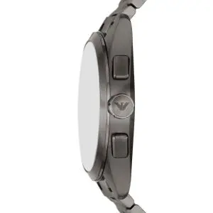 Emporio Armani Men’s Quartz Grey Stainless Steel Blue Dial 42mm Watch AR11481