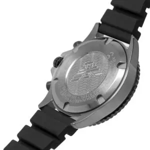 Emporio Armani Men’s Quartz Black Silicone Strap Black Dial 43mm Watch AR11515