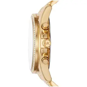 Michael Kors Women’s Quartz Gold Stainless Steel Gold Dial 44mm Watch MK6729
