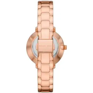 Michael Kors Women’s Quartz Rose Gold Stainless Steel Rose Gold Dial 32mm Watch MK1040