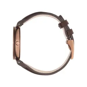 Gucci Women’s Swiss Made Quartz Brown Leather Strap Brown Dial 37mm Watch YA133309