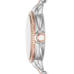 Emporio Armani Women’s Quartz Two Tone Stainless Steel Mother Of Pearl Dial 32mm Watch AR11569