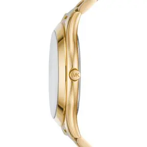 Michael Kors Women’s Quartz Gold Stainless Steel Gold Dial 42mm Watch MK4561