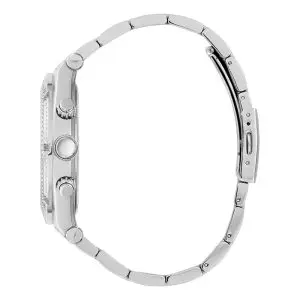 Guess Men’s Quartz Silver Stainless Steel Silver Dial 44mm Watch GW0455G1