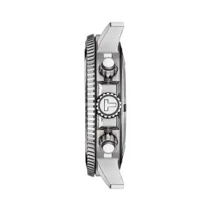 TISSOT Men’s Quartz Swiss Made Black Silicone Strap Red Dial 45mm Watch T120.417.17.421.00