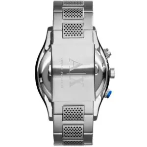 Armani Exchange Men’s Quartz Silver Stainless Steel Silver Dial 45mm Watch AX1602