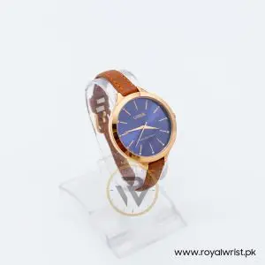 Lorus by Seiko Women’s Quartz Brown Leather Strap Blue Dial 38mm Watch RG202LX9