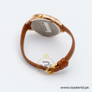 Lorus by Seiko Women’s Quartz Brown Leather Strap Blue Dial 38mm Watch RG202LX9