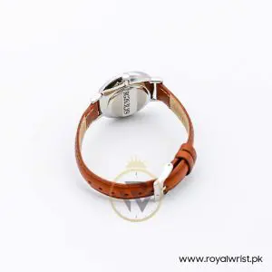 Lorus by Seiko Women’s Quartz Brown Leather Strap White Dial 32mm Watch RG263LX9