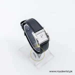 Lorus by Seiko Women’s Quartz Black Leather Strap White Dial 29mm Watch RG285HX9