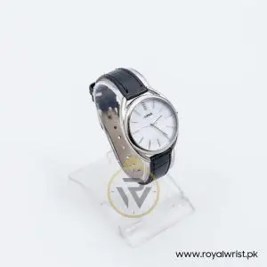 Lorus by Seiko Women’s Quartz Black Leather Strap Mother Of Pearl Dial 33mm Watch RG211KX9