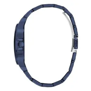 Guess Men’s Quartz Blue Stainless Steel Blue Dial 42mm Watch GW0631G3