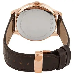 TISSOT Men’s Swiss Made Quartz Brown Leather Strap Blue Dial 42mm Watch T063.610.36.047.00
