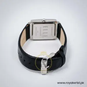 Elle Women’s Quartz Black Leather Strap Black Mother Of Pearl Dial 26mm Watch EL20026S03C