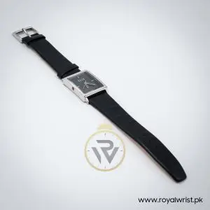 Elle Women’s Quartz Black Leather Strap Black Mother Of Pearl Dial 26mm Watch EL20026S03C