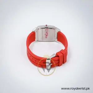 Elle Women’s Quartz Red Silicone Strap Red Dial 29mm Watch EL20039P04N