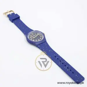 Superdry Women’s Quartz Navy Blue Silicone Strap Blue Dial 38mm Watch SYL167U