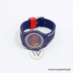 Superdry Unisex Quartz Blue Silicone Strap Blue Dial 38mm Watch SYG198UR
