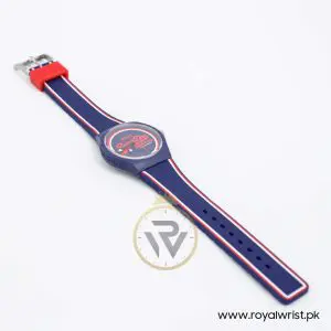 Superdry Unisex Quartz Blue Silicone Strap Blue Dial 38mm Watch SYG198UR