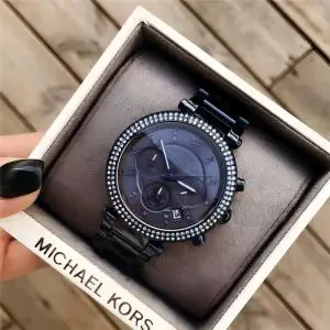 Michael Kors Women’s Quartz Blue Stainless Steel Blue Dial 39mm Watch MK6418