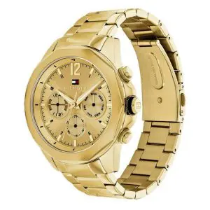 Alternative view of Tommy Hilfiger Men’s Quartz Gold Stainless Steel Gold Dial 46mm Watch 1792060