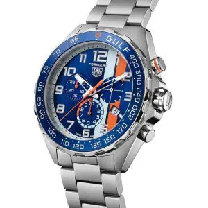 Tag Heuer Formula 1 Men’s Quartz Swiss Made Silver Stainless Steel Blue Dial 43mm Watch CAZ101AT.BA0842