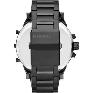 Diesel Men’s Quartz Black Stainless Steel Black Dial 57mm Watch DZ7312