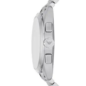 Emporio Armani Men’s Quartz Silver Stainless Steel Green Dial 43mm Watch AR11480