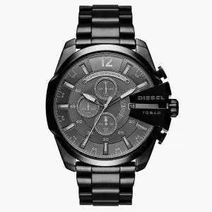 Diesel Men’s Quartz Black Stainless Steel Black Dial 51mm Watch DZ4355