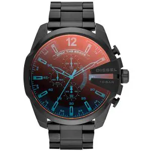 Diesel Men’s Quartz Black Stainless Steel Black Dial 59mm Watch DZ4318