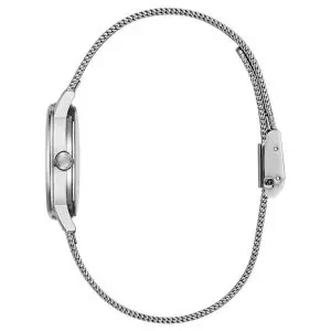 Alternative view of Guess Women’s Quartz Silver Stainless Steel Silver Dial 28mm Watch GW0106L1