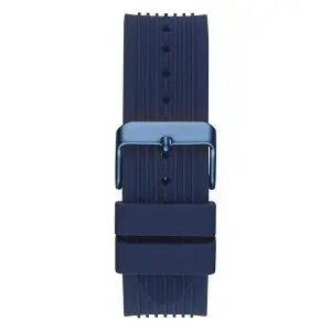 Guess Men’s Quartz Blue Silicone Strap Blue Dial 46mm Watch GW0057G3