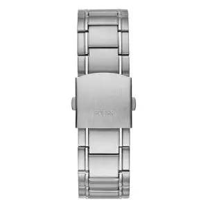 Guess Men’s Quartz Silver Stainless Steel Black Dial 44mm Watch W1249G1