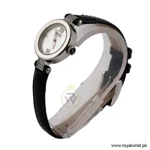 Alternative view of Hugo Boss Women’s Quartz Black Leather Strap Mother Of Pearl Dial 24mm Watch 1502188