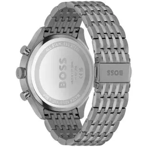 Hugo Boss Men’s Quartz Silver Stainless Steel Blue Dial 45mm Watch 1514083