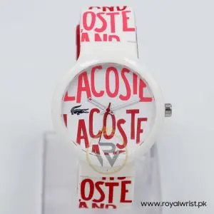 Lacoste Women’s Quartz Multi Color Silicone Strap Multi Color Dial 40mm Watch 2020053