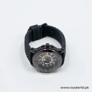 Juicy Couture Women’s Quartz Black Silicone Strap Black Dial 38mm Watch 1900785