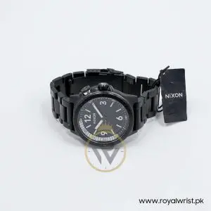 Nixon Men’s Quartz Black Stainless Steel Black Dial 44mm Watch A960022