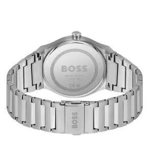 Hugo Boss Men’s Quartz Silver Stainless Steel Green Dial 41mm Watch 1514079