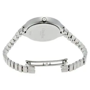 Calvin Klein Women’s Swiss Made Quartz Silver Stainless Steel Black Dial 34mm Watch K4U23121