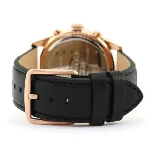 Coach Men’s Quartz Black Leather Strap Black Dial 44mm Watch 14602087