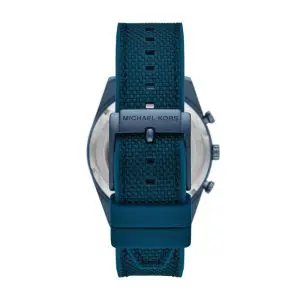 Michael Kors Men’s Quartz Blue Nylon Strap Blue Dial 42mm Watch MK9142