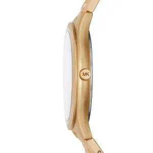 Michael Kors Women’s Quartz Gold Stainless Steel Gold Dial 42mm Watch MK4501