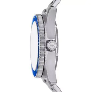 Michael Kors Men’s Quartz Silver Stainless Steel Blue Dial 42mm Watch MK9160