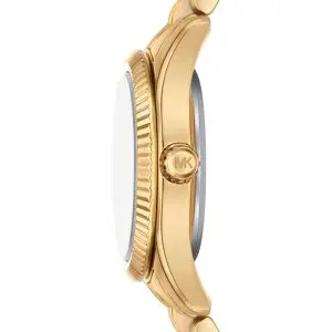 Michael Kors Women’s Quartz Gold Stainless Steel Turquoise Dial 26mm Watch MK4813