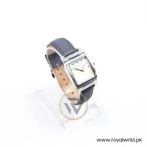 Elle Women’s Quartz Grey Leather Strap Cream Dial 29mm Watch EL20053S08N