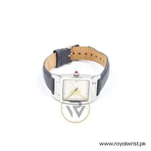 Elle Women’s Quartz Grey Leather Strap Cream Dial 29mm Watch EL20053S08N